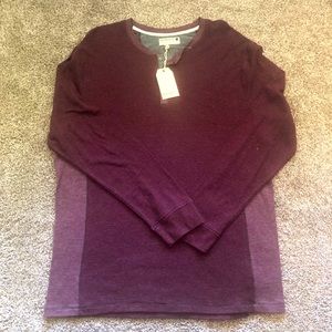 🇺🇸 Retrofit Burgundy Pullover Knit Shirt, Size XXL